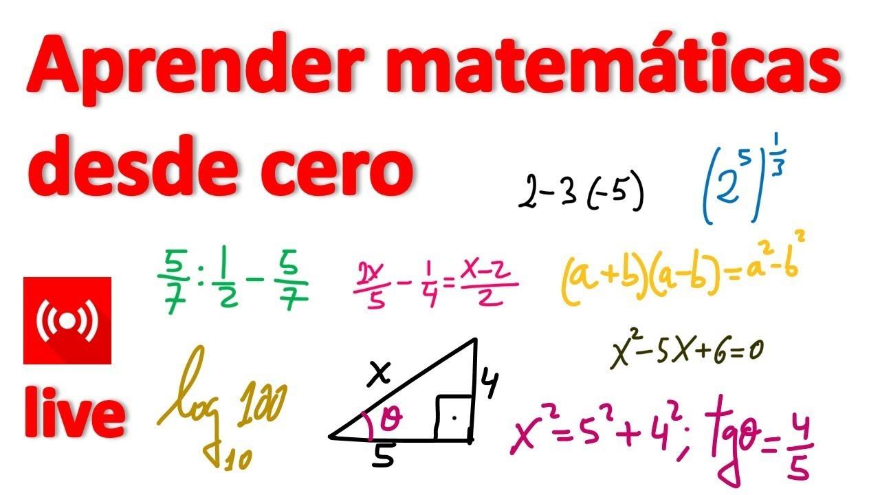 cómo aprender matemáticas
