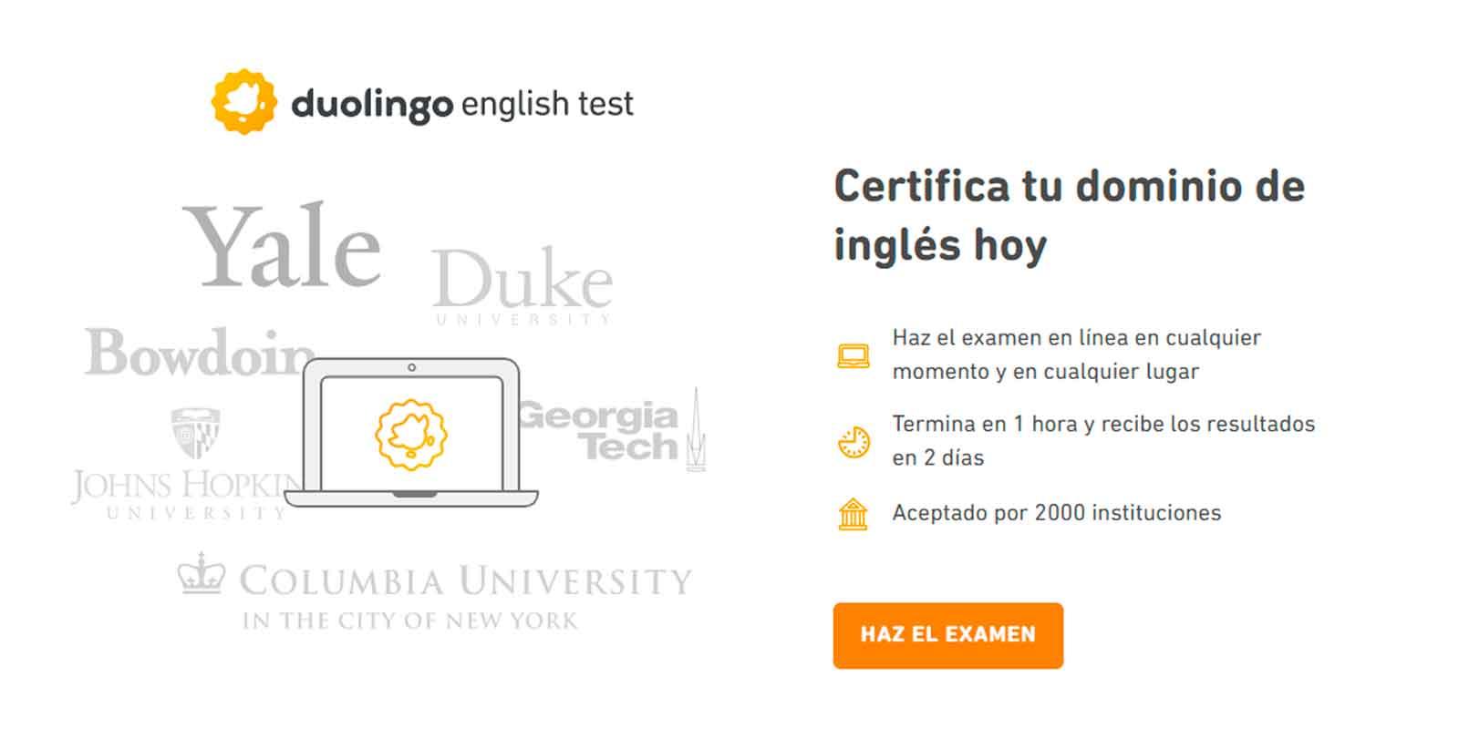 Cómo certificarse con Duolingo