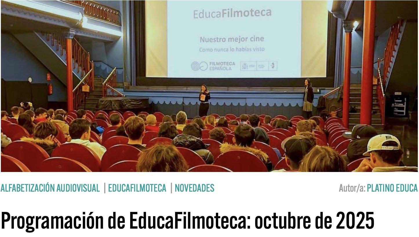 Cine educativo para el aula Cine educativo para el aula
