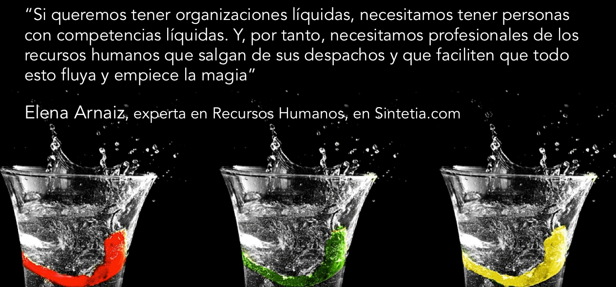 Estructuras líquidas y agilidad organizativa Estructuras líquidas y agilidad organizativa