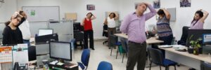 pausas saludables en los centros de trabajo