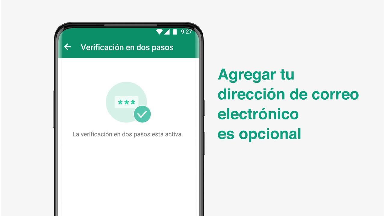 Seguridad en cuenta de WhatsApp Seguridad en cuenta de WhatsApp