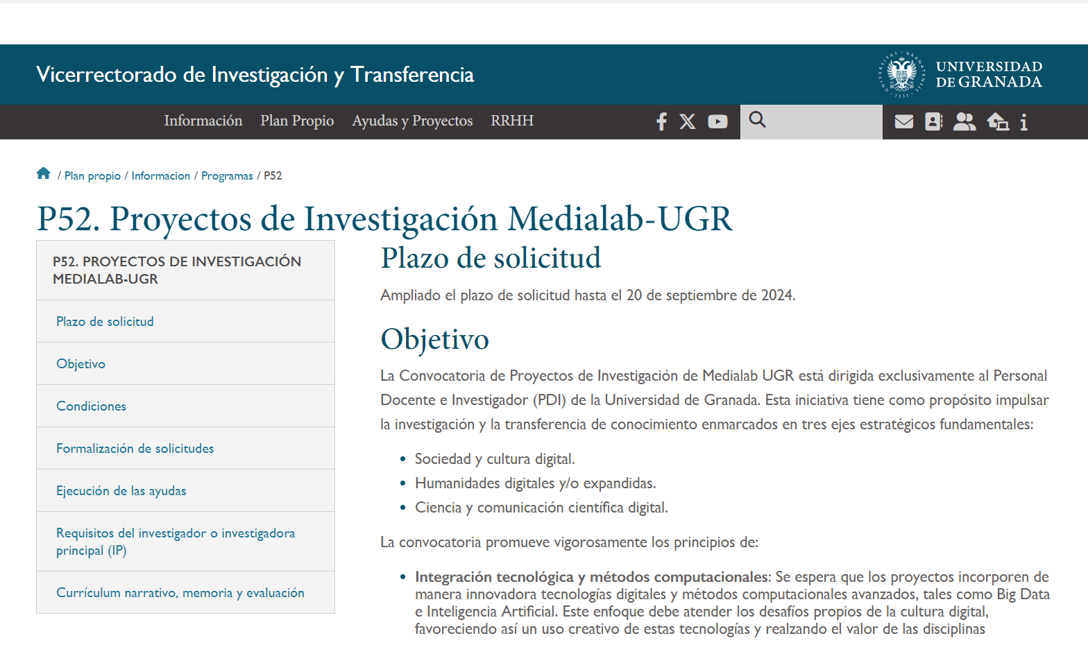 Concursos docentes Universidad de Granada Concursos docentes Universidad de Granada