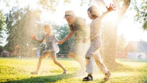 mantener a los niños activos en verano