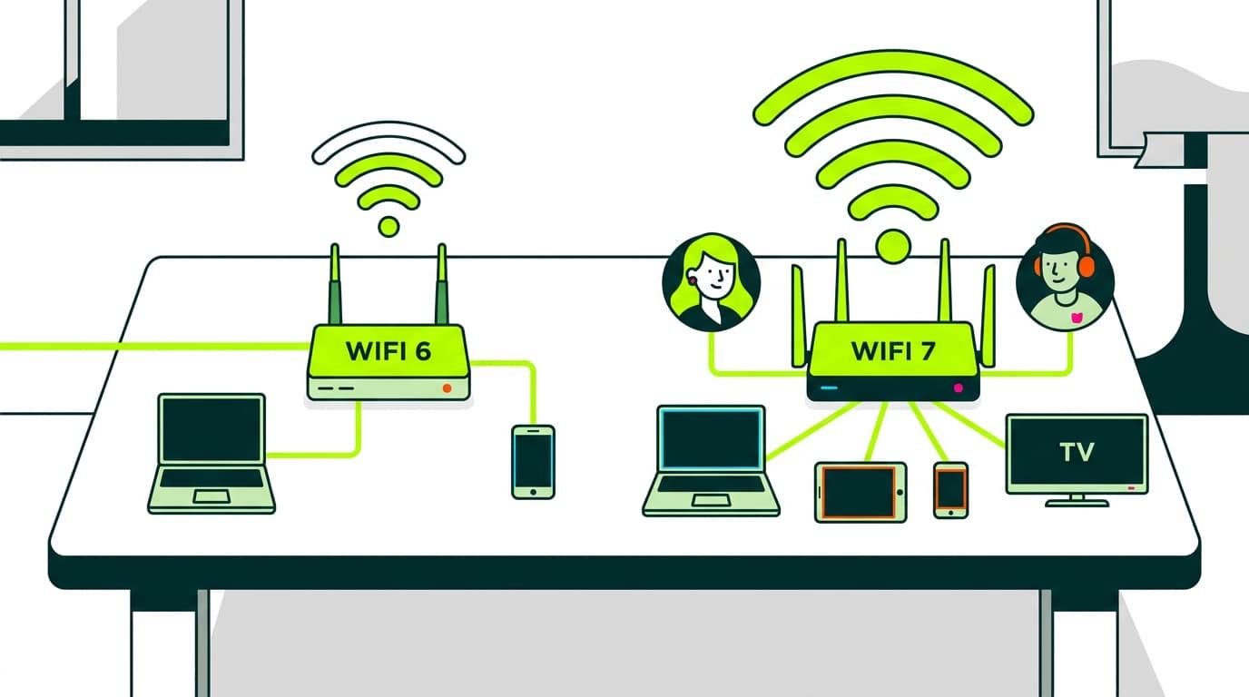 WiFi 7 y sus mejoras Tecnología WiFi 7