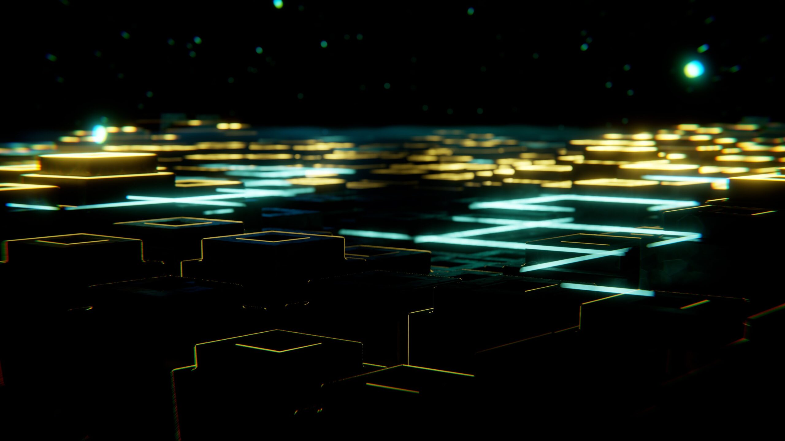 Paisaje digital abstracto con luces de neón y una cuadrícula ciberespacial, simbolizando el entorno experimental de la programación esotérica. Paisaje digital abstracto con luces de neón y una cuadrícula ciberespacial, simbolizando el entorno experimental de la programación esotérica.